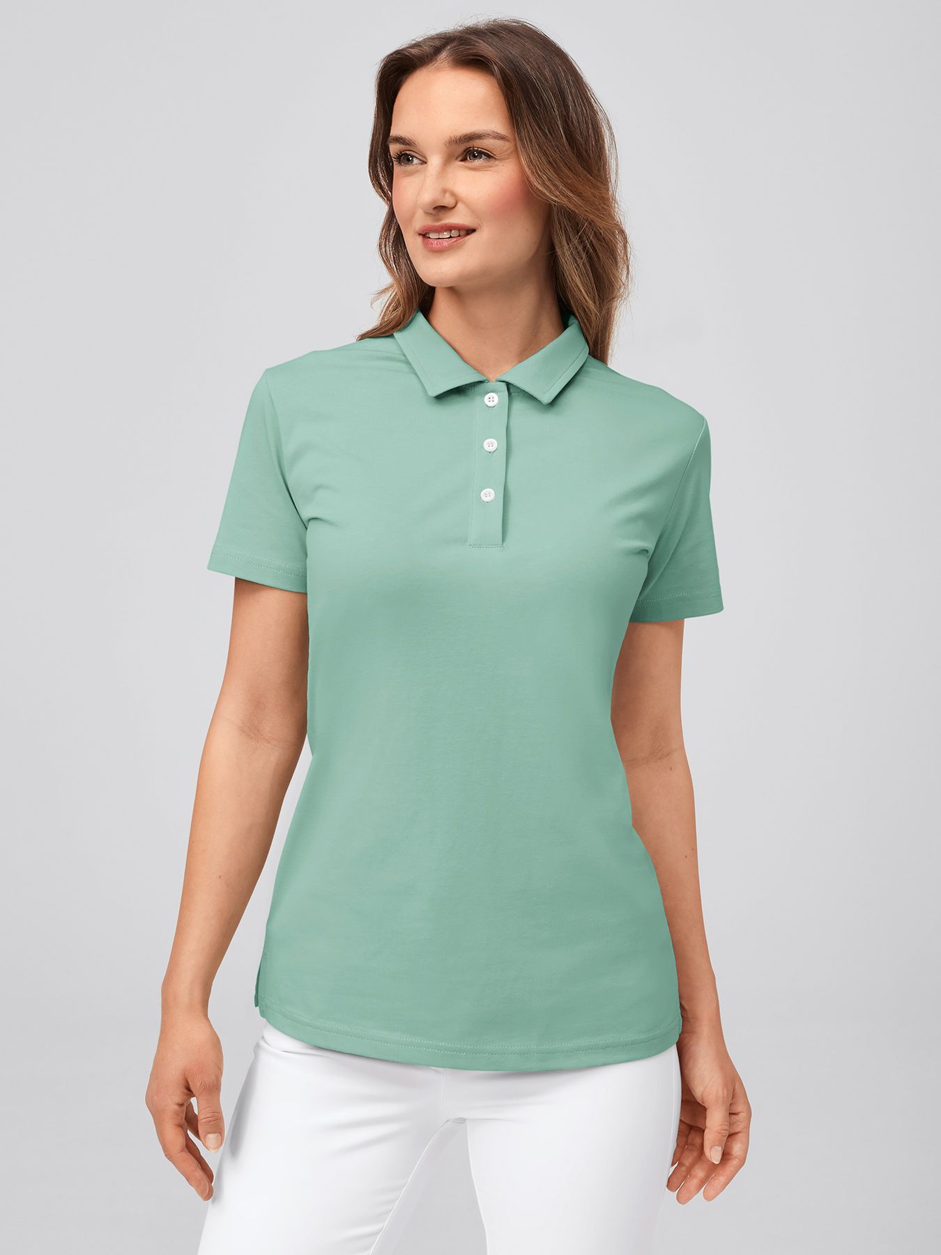 Polo femme en single jersey MATERA