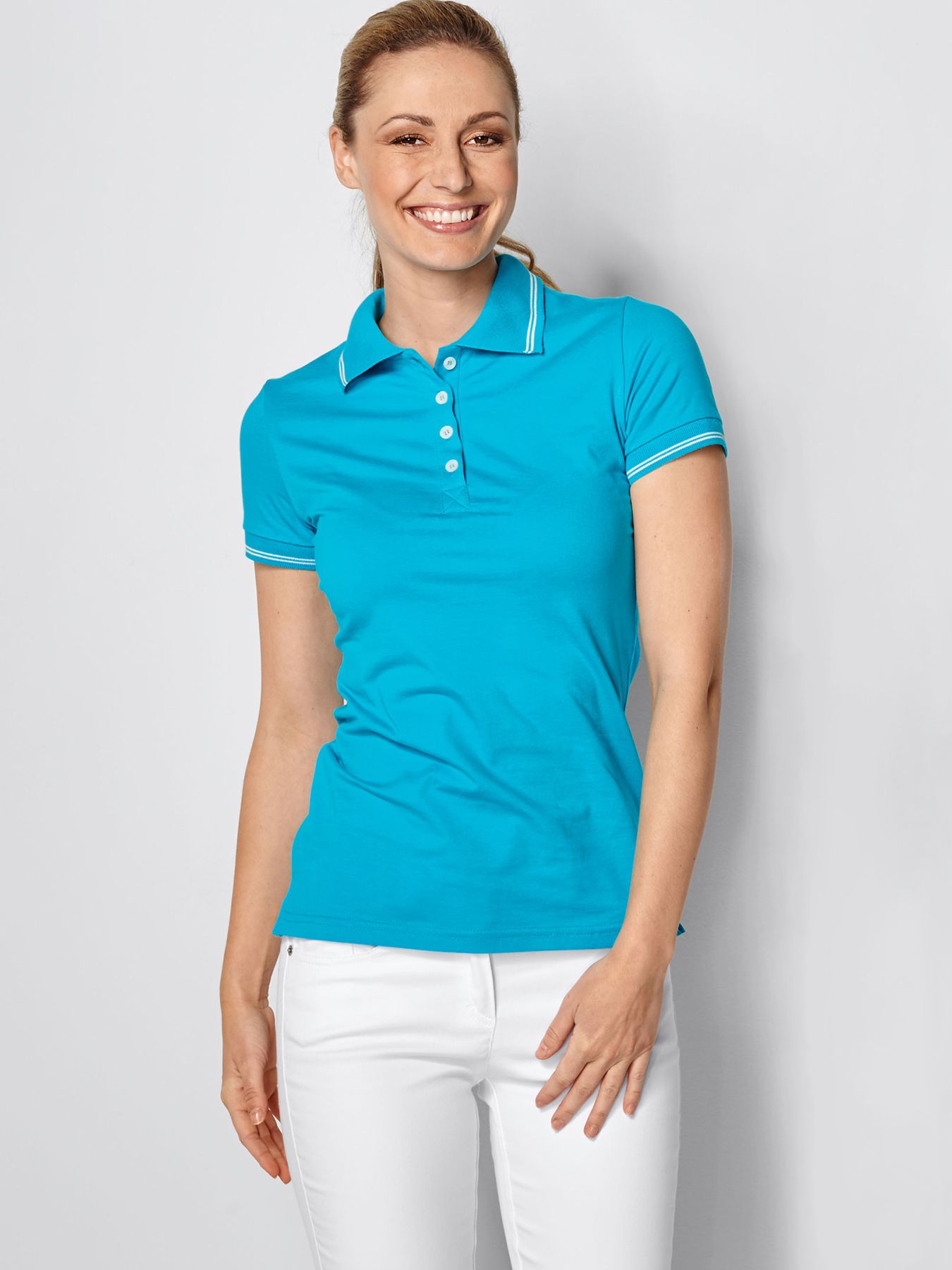 Polo en single jersey